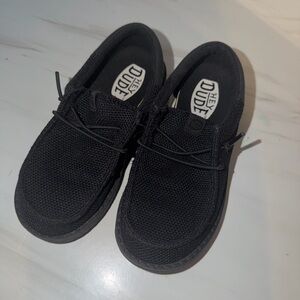 Hey Dude Classic Black Loafers